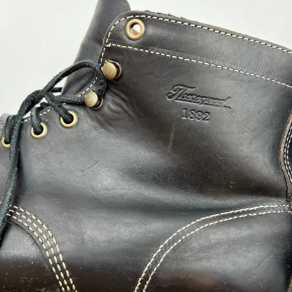Thorogood Beloit Black Leather Boots 814-6532 - Picture 2 of 9